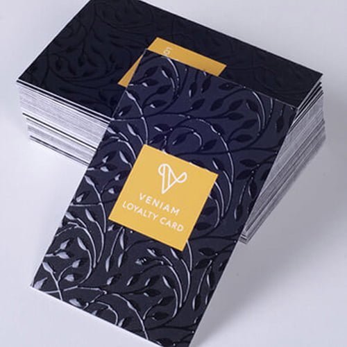 Spot UV Visiting Cards