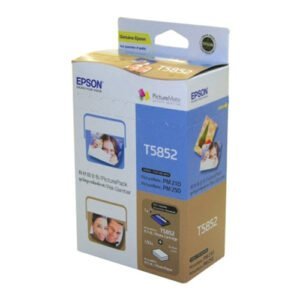 Epson PicturePack: Ink cartridge T5852 for PictureMate 210/250 printing.