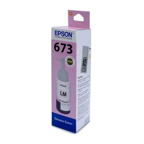 EPSON Light Magenta 70 ml Ink Bottle T6736 - 673