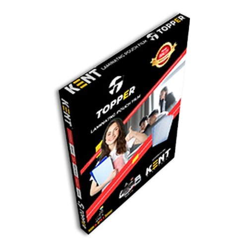 Premium 80-Micron A4 Laminating Pouches - Pack of 100 Sheets for High-Quality Results. Protect and Preserve Your Documents with Topper Laminating Pouches. Ideal for Office and Home Use.