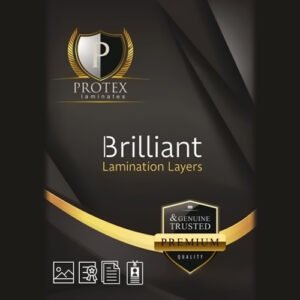 Protex 125 micron laminating pouches provide durable protection for ID cards, ensuring long-lasting preservation.