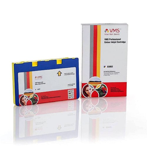VMS-Professional-Colour-Inkjet-Cartridge-E-5852 VMS Professional Colour Inkjet Cartridge E-5852, high-quality CMYK ink, compatible with Epson printers for vibrant prints.