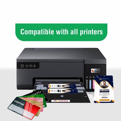 Smooth surface for vivid inkjet printing.