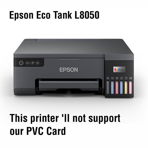 Professional_PVC_Cards_not_support_epson_l8050 High-Quality Blank PVC Cards for Inkjet Printers.