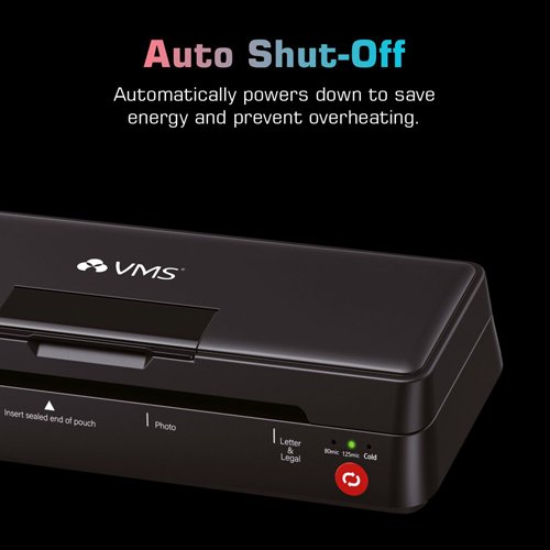 Auto shut-off saves energy.