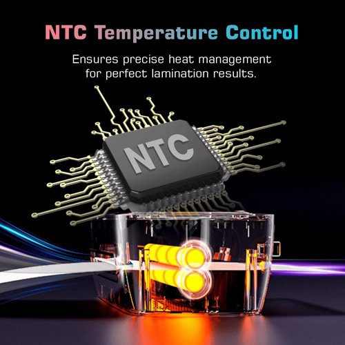 NTC technology ensures precise heating.