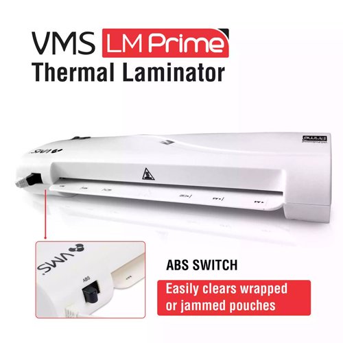 VMSLMPrime_6 ABS button prevents paper jams.
