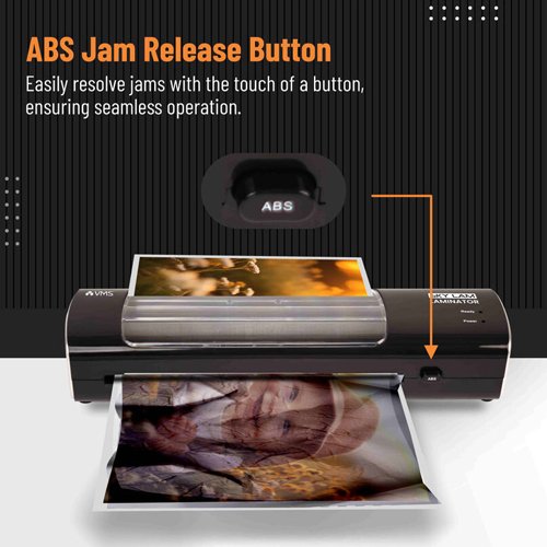VMSskylam_7 ABS button prevents paper jams.