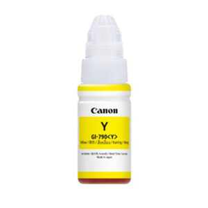 canon_gi-790_yellow_1 Yellow Canon GI-790 ink bottle for bright and vibrant prints.