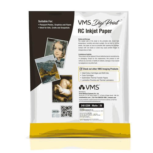 VMS Matte Photo Paper