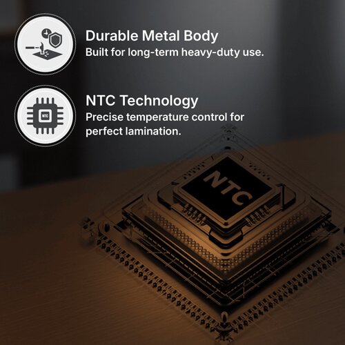 VMS Professional LM Super Heavy Duty Lamination / Laminating Machine Hot & Cold A3 Laminator