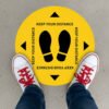 Floor Decals - Social Distancing