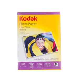 Kodak-180GSM-High-Gloss-5R-1 Kodak High Gloss Photo Paper 5 x 7 - 180 GSM (100 Sheets)