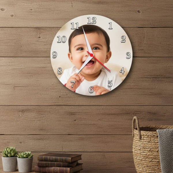 Personalized Wall Clock - Circle
