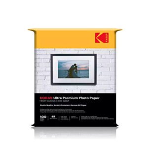 Kodak Ultra Premium High Gloss Photo Paper 4 x 6 - 270 GSM (100 Sheets)