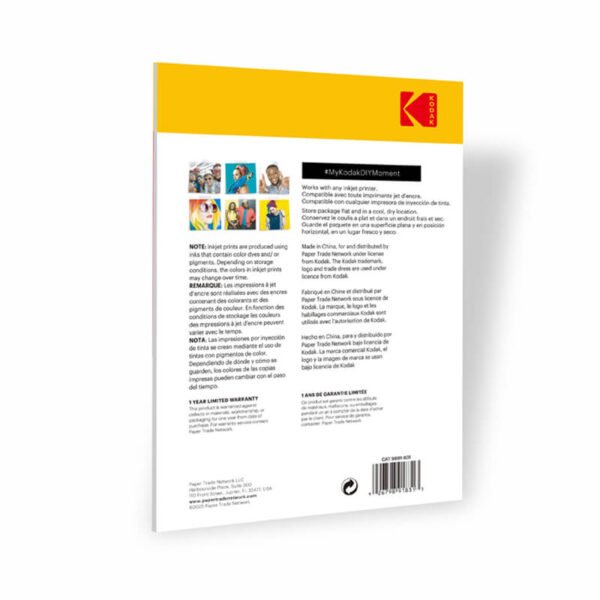 Kodak-snapshot-180GSM-A4-2 Kodak Snapshot Gloss Photo Paper A4 - 180 GSM (25 Sheets)