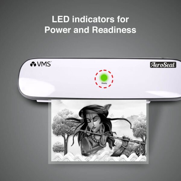 VMS LM AeroSeal Lamination Machine Hot & Cold A4 Laminator