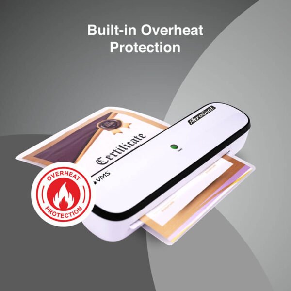 VMS LM AeroSeal Lamination Machine Hot & Cold A4 Laminator