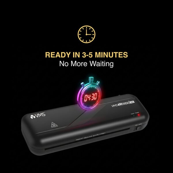 VMS LM Seal A4 Hot Thermal Laminating Machine