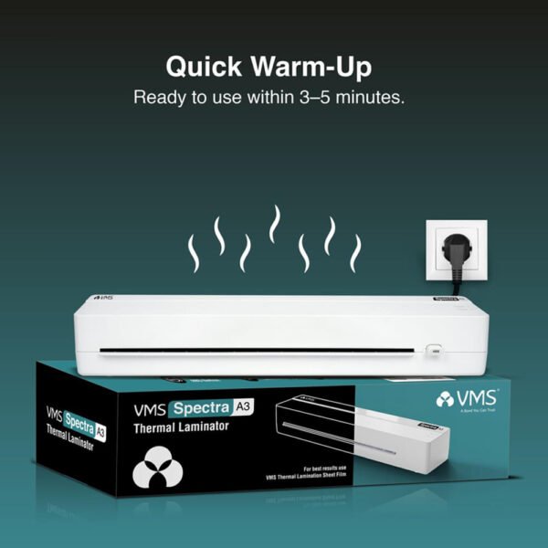 VMS LM Spectra Lamination Machine Hot A3 Laminator