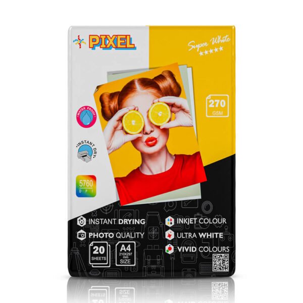 WELBORN Pixel Photo Paper A4 - 270 GSM (20 Sheets)