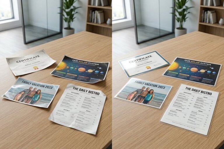 Benefits of Using Laminating Pouches