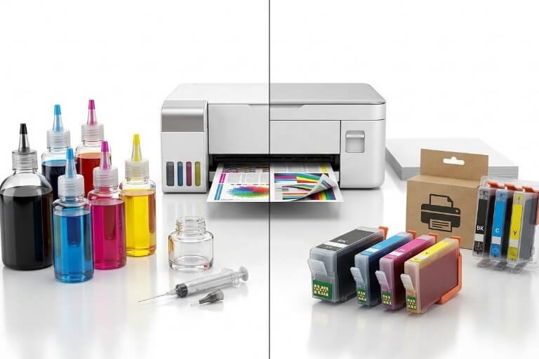 Ink Bottles vs. Ink Cartridges