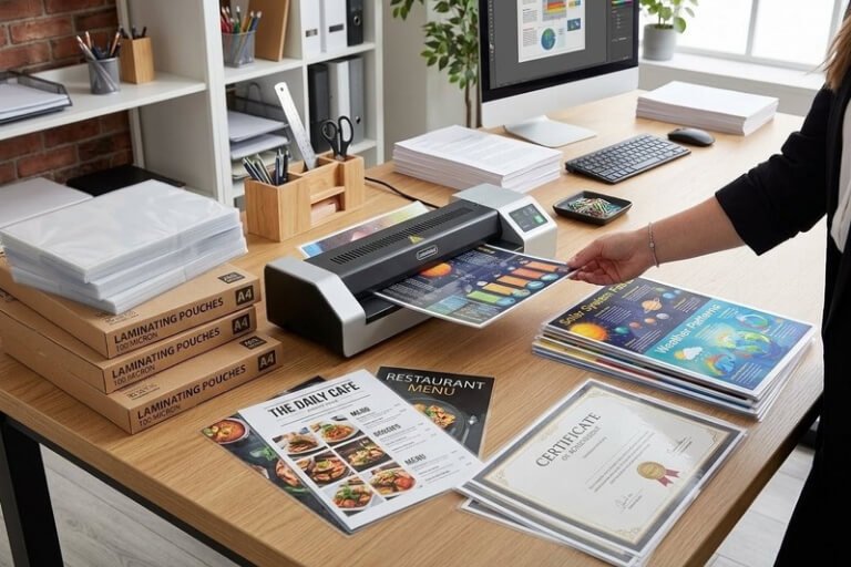 Laminating Pouches for Businesses and Professional Printing