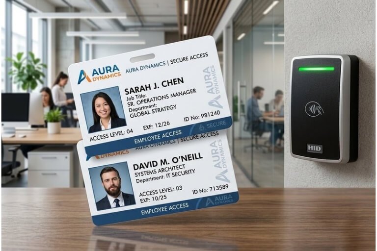 PVC Cards for Access Identification