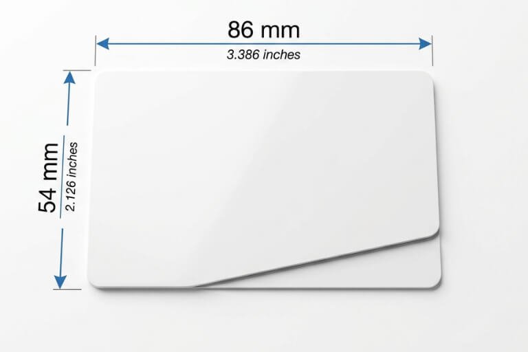 Standard PVC Card Size